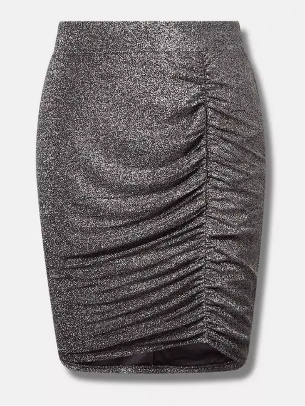 Torrid 3X Glitter Lurex Cinched Mini Skirt